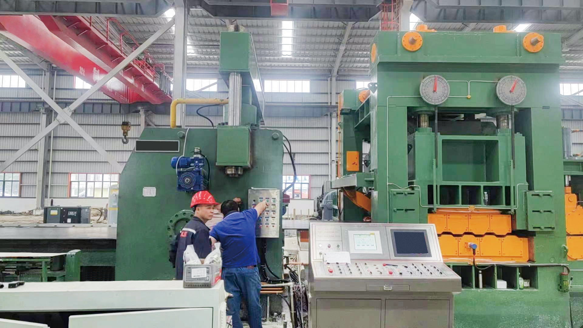 Ağır Levha Düzleştirme Makinesi